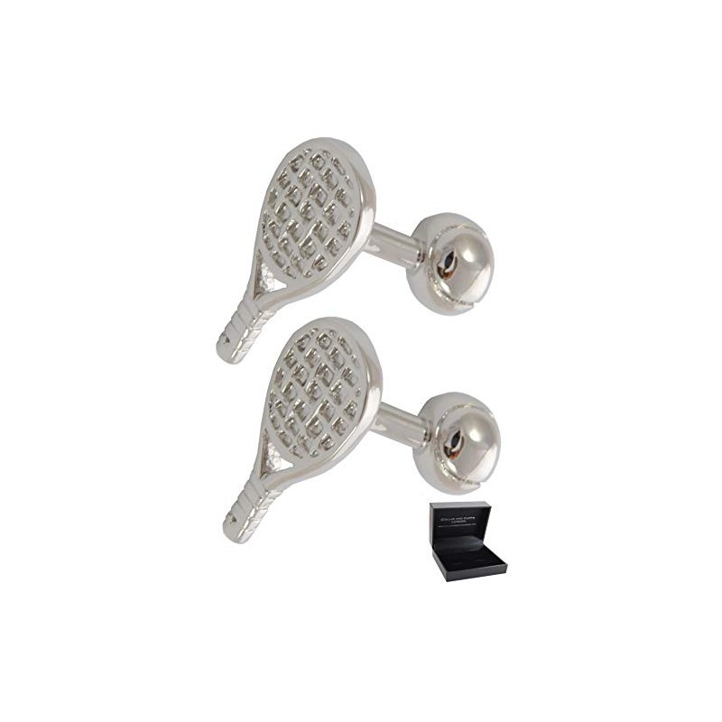 Cufflinks for Men + Presentation Box - Tennis - Tennis