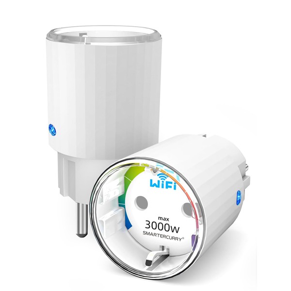 SMARTERCURRY Smart WLAN Mini Socket 13A with Current Measurement, Max