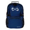 PETITE CLASSIC CHEER BACKPACK - BAG COLOR: BLACK, LOGO COLOR: