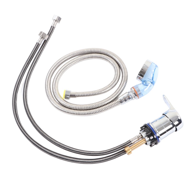 Shampoo Bowl Faucet 60cm Pipe 120cm Soft Hose Hair Salon