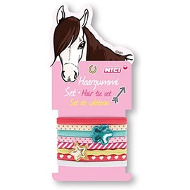 Nici Soulmates 5 Ponytails, Brown, White (43235)