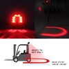 Fuguang LED Forklift Lights Red Arc Forklift Safety Light Warehouse