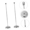 DOITOOL 2Pcs Metal Desk Flag Stable Flag Holder for Conference