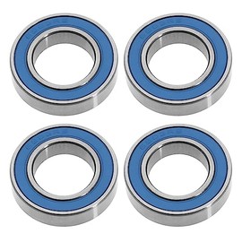 VGOL 4Pcs Ball Bearings 6903-2RS Deep Groove Ball Bearings Steel GCR15 Bearings Accessories for Motors Bicycle Hubs Industrial Equipment