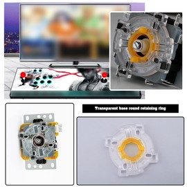 SING F LTD 2Pcs GT-Y Octagonal Restrictor Gate Replacement Compatible with Sanwa JLF Series JLF TP 8YT (SK) JLF TP 8Y (SK) JLF TP 8S (SK) Plastic