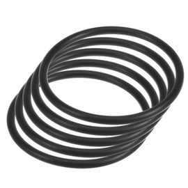 HARFINGTON 5 Pcs Universal Sewing Machine Motor Stretch Belt 251mm 10" Perimeter, 3/16" (5mm) Belt Thick for Sewing Machine Motor Seal Repair
