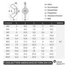 OPIOL QUALITY® Wing Nuts Similar to DIN 315 M4 A2