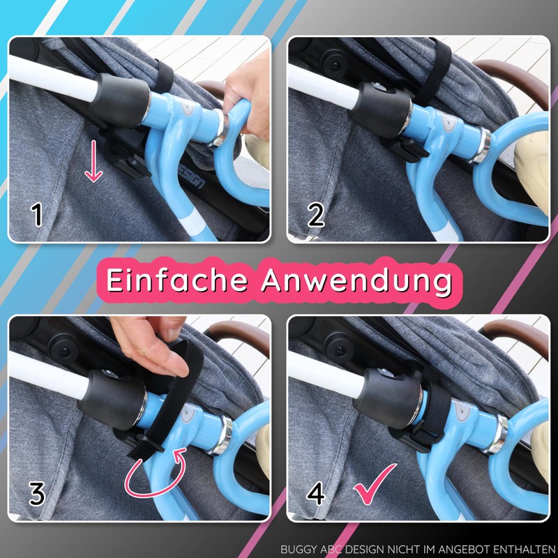 Holder for ABC Design AVUS Buggy Pushchair