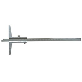 CNC QUALITÄT Precision Depth Caliper 150 mm DIN 862 Stainless Steel Vernier Caliper
