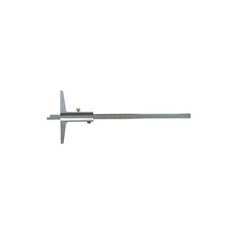 CNC QUALITÄT Precision Depth Caliper 150 mm DIN 862 Stainless