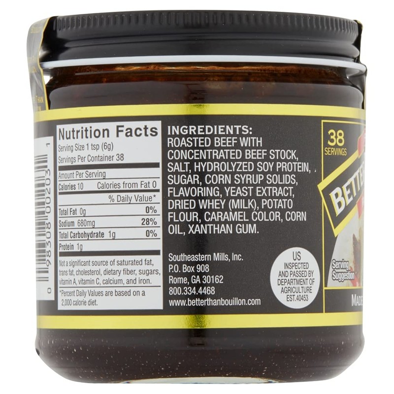 Better Than Bouillon Premium Roasted Beef Base, Made with Seasoned
