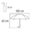 TRUPER Paraguas de 100 cm