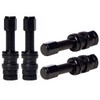 Circuit Performance VS48 Black Bolt-In Valve Stems 48mm (Set of