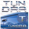 AUTO PRO Raised Letters for Toyota Tundra 2014-2020 Tailgate Chrome