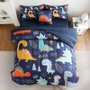 Tasselily 6 Pcs Bed in A Bag Full Comforter Set