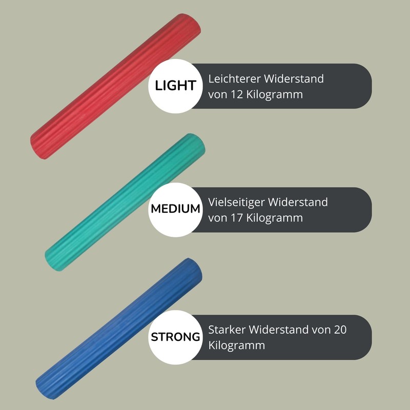 Fair Move Flex Bar Blue - Flexible Exercise Stick -