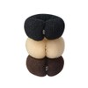 3PCS 20cm Donut Hair Foam Ring Shaper Snap Roll DIY