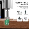 WSOOX Pack of 5 Chamfer Cutters 8 mm Shank Bowl