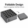 Foldable Underwear Organizer for Drawers & Closets – Non-Woven Fabric