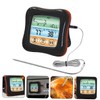 GRIRIW Touch Screen Food Thermometer Digital Oven Thermometer for Kitchen