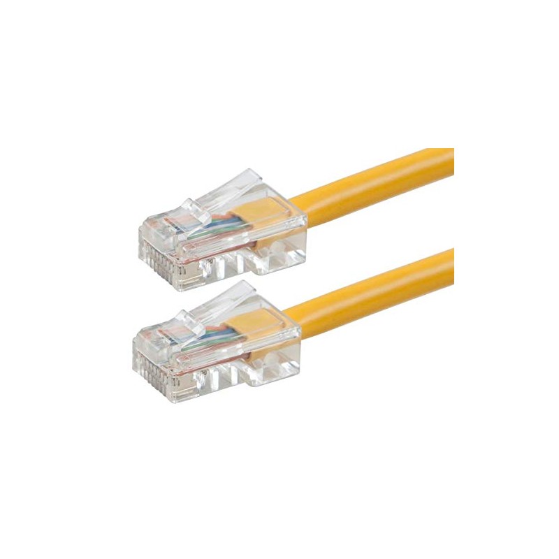 Monoprice Cat6 Ethernet Patch Cable - 7 Feet - Yellow