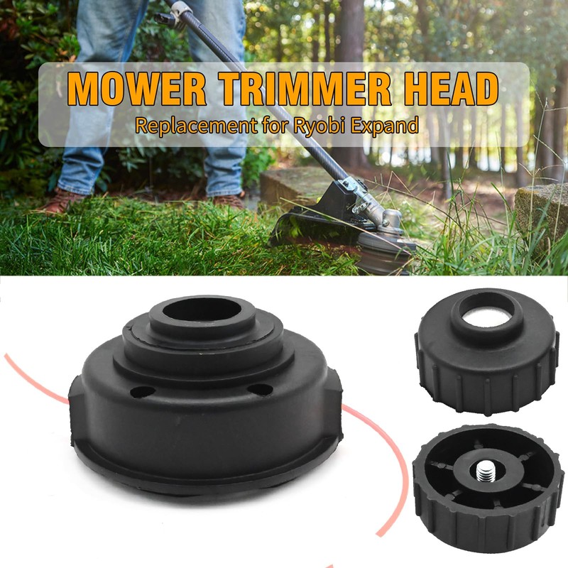 JUUDDENPARTS Mower Trimmer Head, Strimmer Bump Feed Line Spool Replacement
