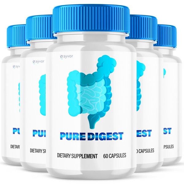 Syvor Pure Digest Probiotic Gut Health Formula Enhance Digestive Function