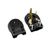 NEMA 10-30P Plug, WINXUS 10-30P 30 Amp 125/250 Volt Angle