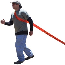 Forearm Forklift Premium Hunting Gear Deer Dragger Value Pack, Easy to Use, High Visibility Blaze Orange, Lift, Drag, or Pull up to 800 lbs., Sash, Drag Strap and Carabiner for Shoulder Drag