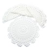 kilofly Handmade Crochet Round Cotton Lace Table Placemats Doilies Value
