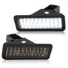 LUDARM 2Pcs 6000K White LED License Plate Light Compatible with