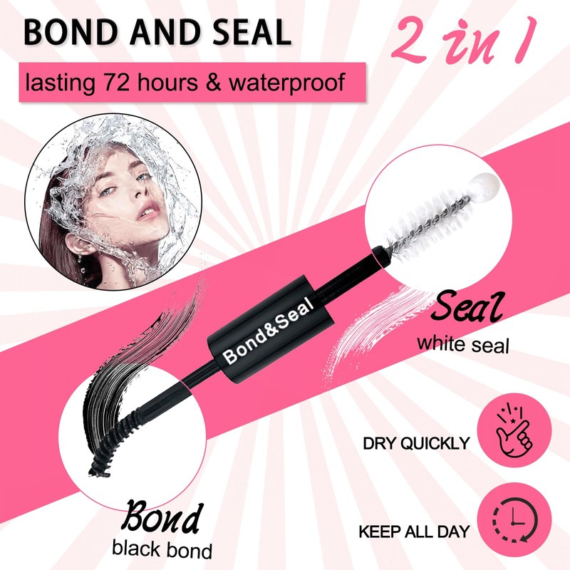 DIY Eyelash Extensions Set, 8-16 mm, Mixed Fluffy Eyelashes, Individual