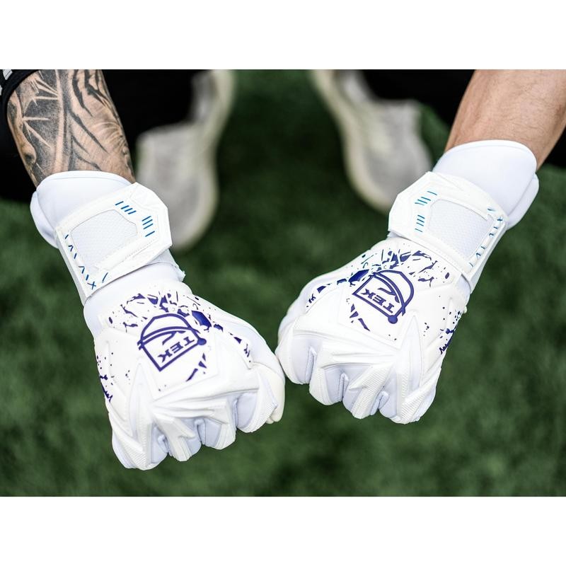 TEK IceLoom White-Blue - Size: 9