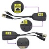 AAOTOKK Passive Video RJ45 to BNC Transceiver Transmitter HD CVI/TVI/AHD/CVBS,