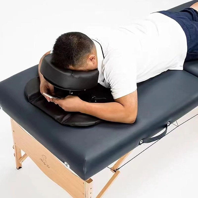 Adjustable Massage Headrest for Table Bed Mattress With Face Cradle