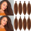 Marley Twist Braiding Hair Pre-Separated Springy Afro Twist 16 Inch