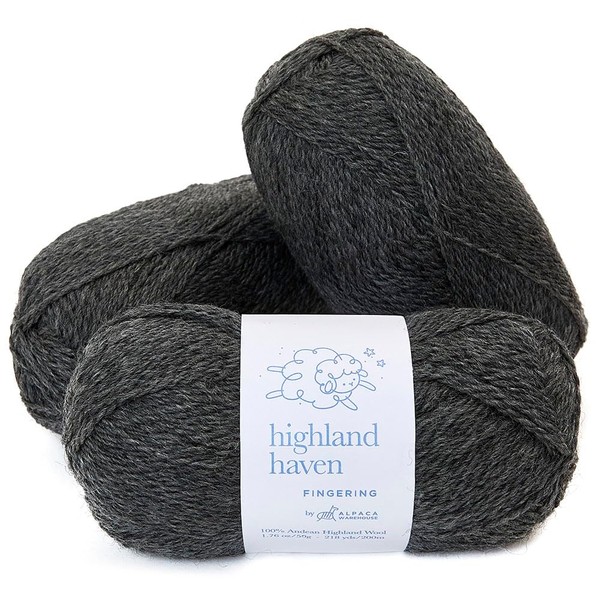 Highland Haven - 100% Highland Wool Yarn Set of 3