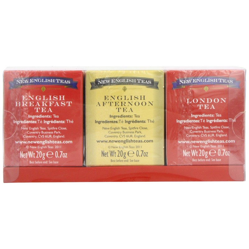 New English Teas Heritage Range Traditions of London Teabags Carton
