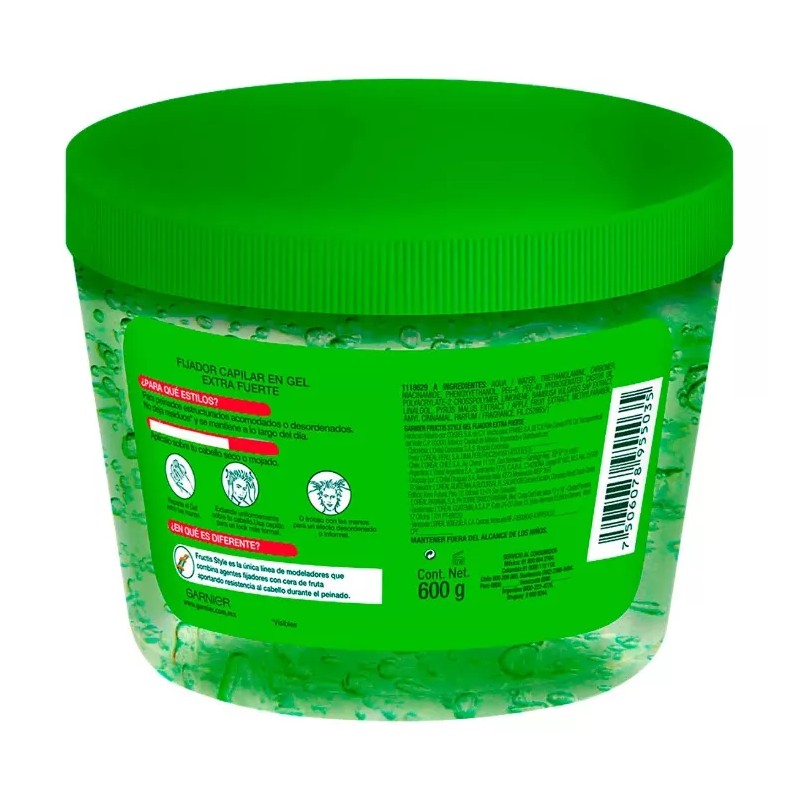 Garnier Gel Para Peinar Garnier Fructis Style Extra Fuerte Cera