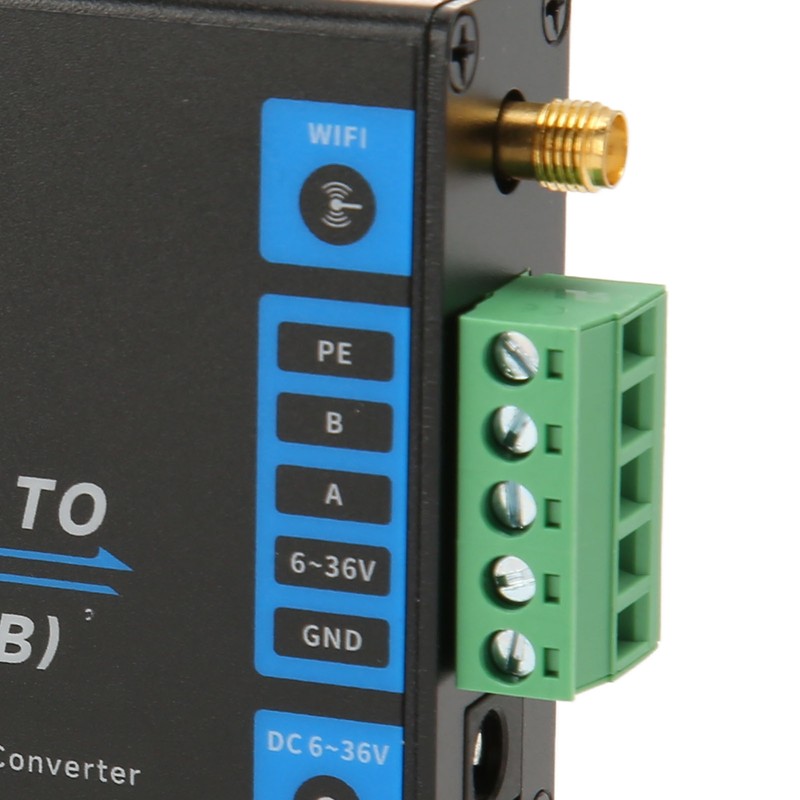 RS232 RS485 Serial to Ethernet Adapter Professional Transparent Transmission Serial
