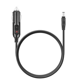 CJP-Geek Car DC Adapter Compatible with BLUETTI EB3A EB90 Power Station Solar Generator 268Wh LiFePO4 Battery Pack 12V-28VDC-8.5A 600W Auto RV Lighter Plug Power Supply Cord Battery Charger PSU