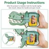 Dinosaur Grabber STEM Toy, DIY Movable Cardboard Material Dinosaur Kit,
