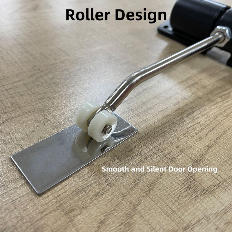 LSDWL Automatic Door Closer,Adjustable Safety Spring Self-Closing Mechanism for Interior,Bedroom