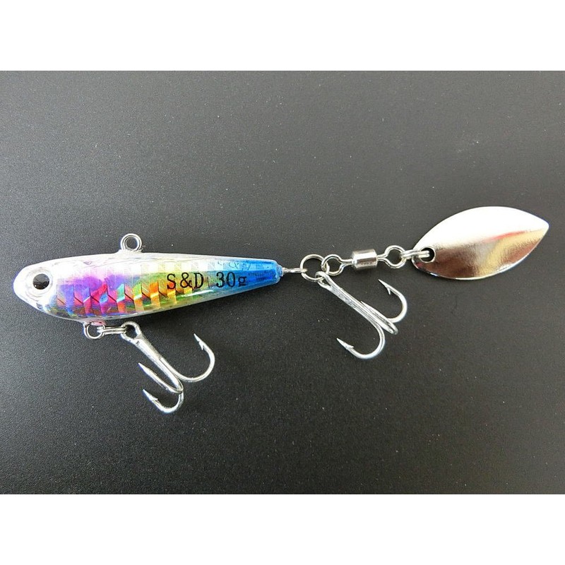 Spin Tail Jigs, 1.1 oz (30 g), Set of 4