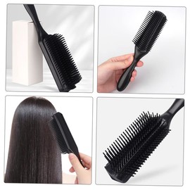 BIUDECO Hair Brush Detangling Comb Row Styling Brush for Curly Hair Travel Friendly Design Durable and Tough for Men Women for Family Friends