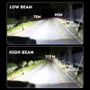 SHENKENUO For Hyundai Tiburon 2007 2008 6000K LED Headlight High