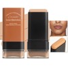 Face Makeup Stick, Multifunctional Foundation Stick with Built-in Foundation Brush,