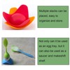 NentMent 4 Pack Egg Cups Serving Holder Silicone Stand Base