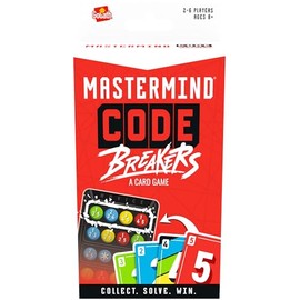 Goliath - Mastermind Code Breakers, Card Game from 8 Years, Family and Strategy Game for 2 to 6 Players, Decrypt the 5 Codes to Win, 3 Different Difficulty Levels, Travel Format