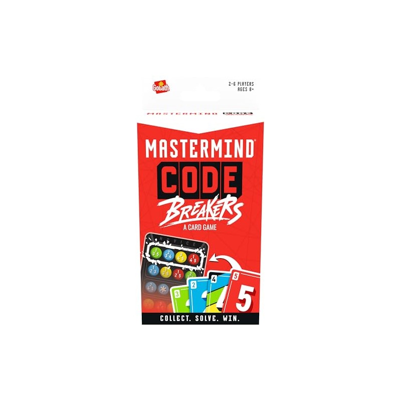 Goliath - Mastermind Code Breakers, Card Game from 8 Years,
